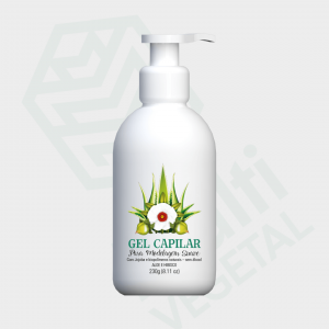 Gel Gelatina Capilar Natural – Algas Marinhas, Aloe e Hibisco- 230g