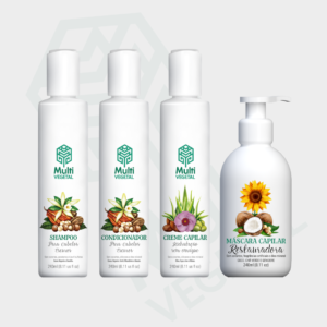 Kit Hidratação e Finalização – Cabelos Escuros