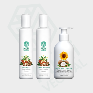 Kit Hidratação – Cabelos Castanhos e Escuros